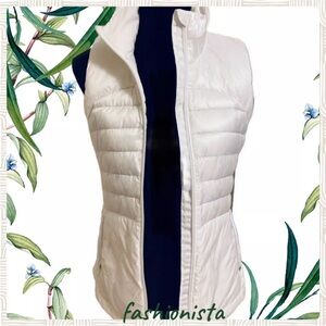 Lululemon Down For A Run Puffer Vest II White Sz.4